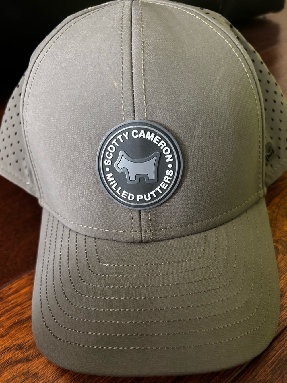 Scotty Cameron Gallery MELIN A-Game Scotty Dog Fine Milled Putters Golf Hat Gray